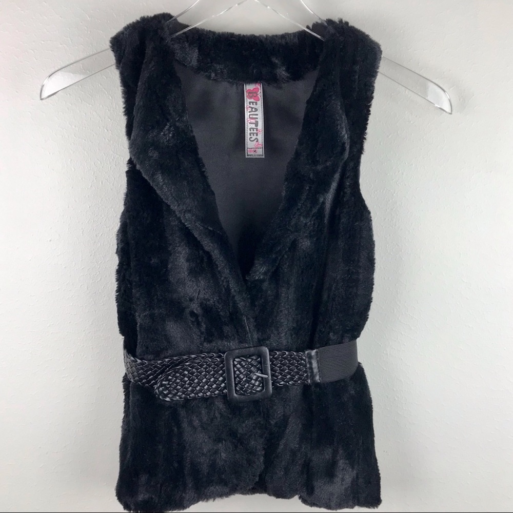 Girl’s Faux Fur Vest